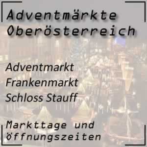 Adventmarkt Frankenmarkt Schloss Stauff