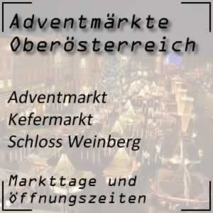 Adventmarkt Kefermarkt Schloss Weinberg