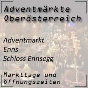 Adventmarkt Enns Schloss Ennsegg