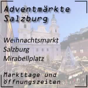 Weihnachtsmarkt Salzburg Mirabellplatz