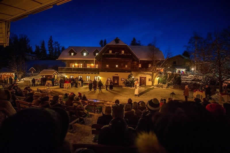 Adventmarkt auf der Brandlucken in der Steiermark