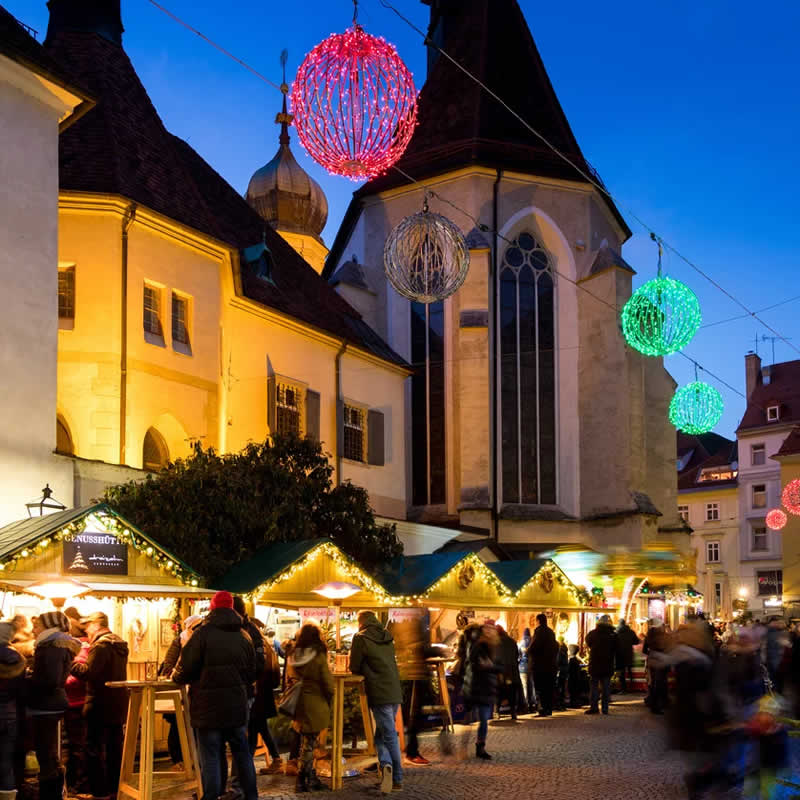 Altgrazer Christkindlmarkt im Franziskanerviertel