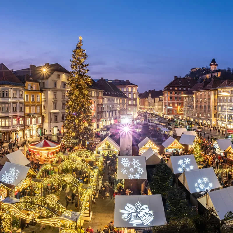 Christkindlmarkt am Grazer Hauptplatz