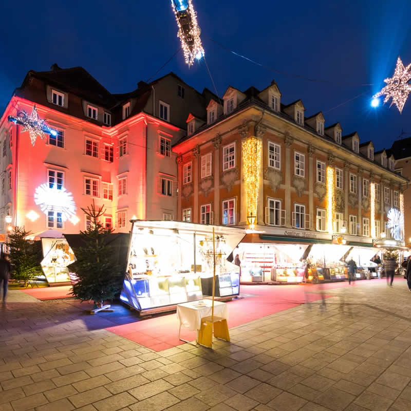 Kunsthandwerksmarkt am Mehlplatz in Graz