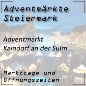 Adventmarkt Kaindorf an der Sulm