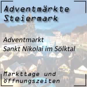 Adventmarkt Sankt Nikolai Sölktal