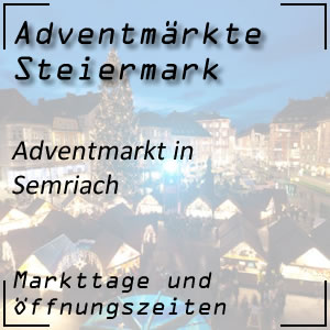 Adventmarkt in Semriach