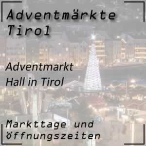 Adventmarkt Hall in Tirol