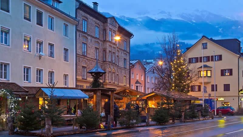 Christkindlmarkt St. Niklaus in Innsbruck