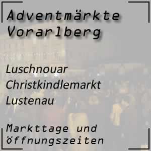 Christkindlmarkt Lustenau Luschnouar Chrischtkendlimarkt