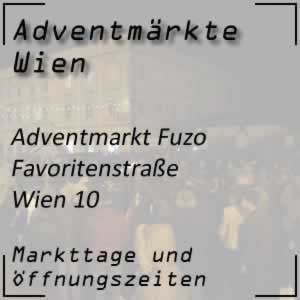 Adventmarkt Favoritenstraße Fußgängerzone Wien