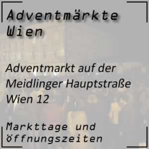 Adventmarkt Meidlinger Hauptstraße Wien