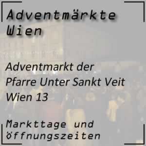 Adventmarkt Pfarre Unter Sankt Veit Wien
