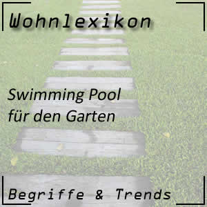 Swimming Pool im Garten