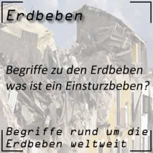 Erdbeben Einsturzbeben