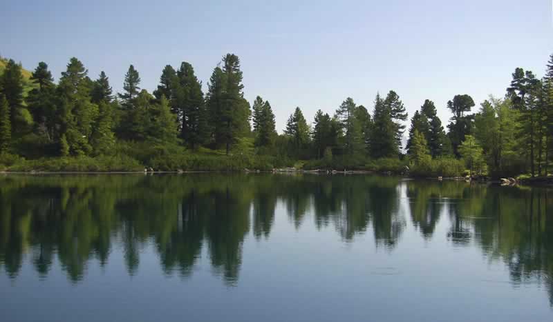 Großer Scheibelsee in den Rottmanner Tauern Steiermark