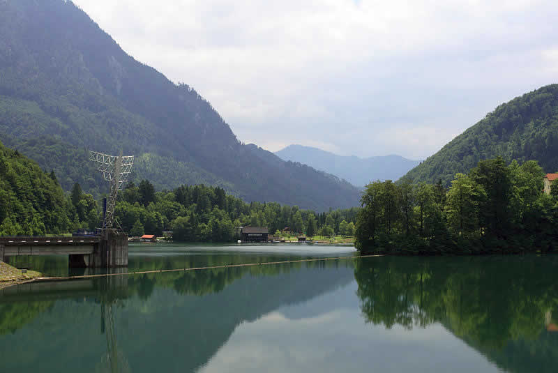 Klauser Stausee beim Sengsengebirge Oberösterreich