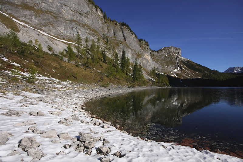 Vorderer Lahngangsee im Toten Gebirge Steiermark