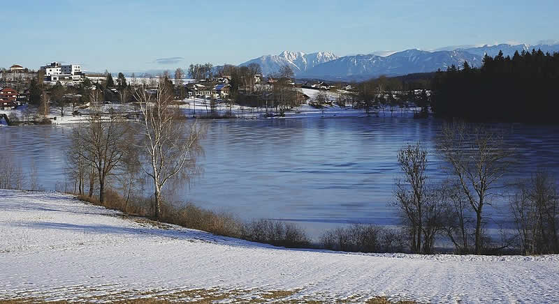 Maltschacher See in Kärnten beim Wörthersee