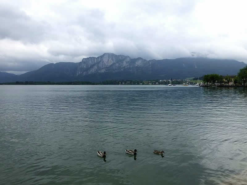 Mondsee im Salzkammergut Oberösterreich