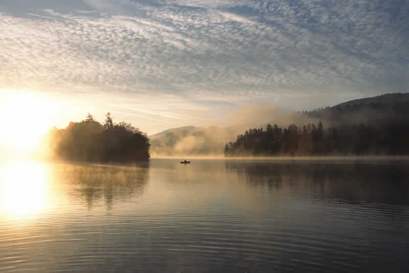 Reintalersee im Tiroler Seenland