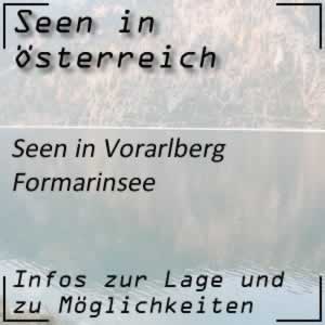 Formarinsee in den Lechtaler Alpen