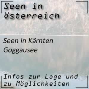 Goggausee bei den Wimitzer Bergen in Kärnten