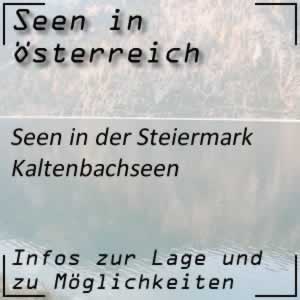 Kaltenbachseen in den Sölker Tauern Steiermark