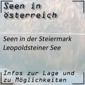 Leopoldsteiner See am Hochschwab Steiermark
