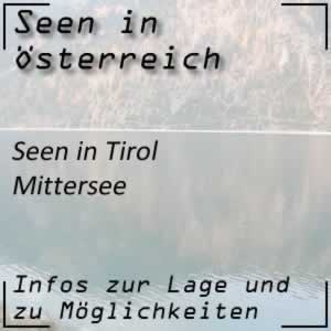 Mittersee beim Fernpass Tirol