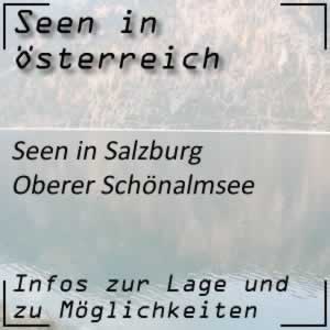 Oberer Schönalmsee im Lungau Salzburg