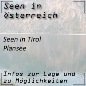 Plansee im Tiroler Außerfern
