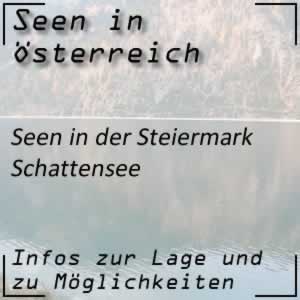 Schattensee beim Prebersee Steiermark