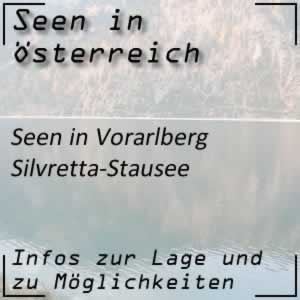 Silvretta Stausee in Vorarlberg