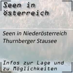 Thurnberger Stausee Kamptal Niederösterreich