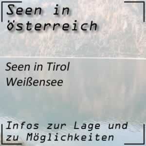 Weißensee beim Fernpass in Tirol
