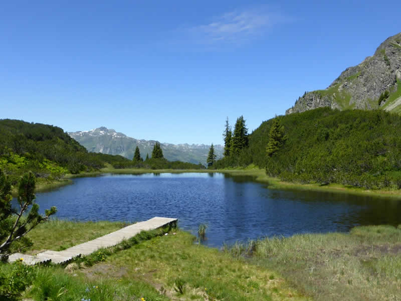 Wiegensee im Montafon Vorarlberg