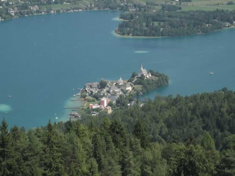 W&ouml;rthersee bei Klagenfurt