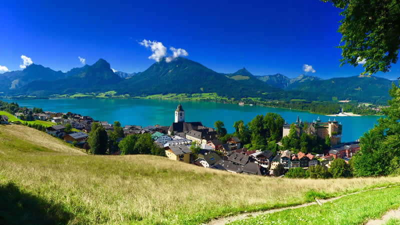 Wolfgangsee im Salzkammergut Salzburg