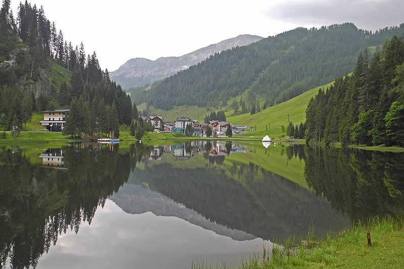 Zauchensee in den Radstädter Tauern Salzburg