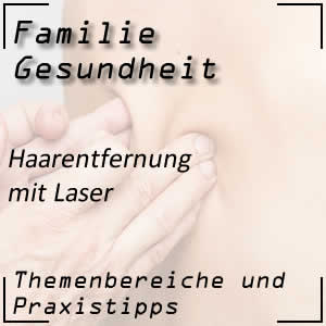 Haarentfernung durch Laser