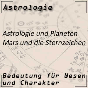 Mars im Sternzeichen