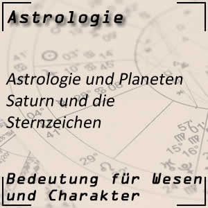 Saturn im Sternzeichen