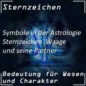 Sternzeichen Waage und Partner