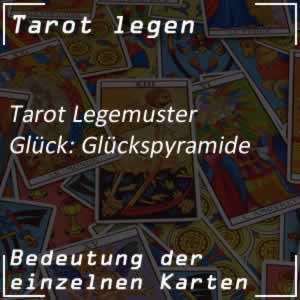 Tarot Legemuster Glückspyramide