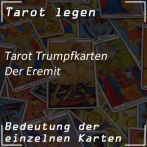 Tarotkarte Der Eremit