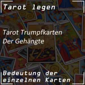 Tarotkarte Der Gehängte