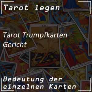 Tarotkarte Das Gericht