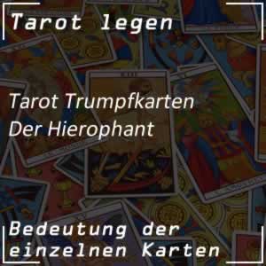 Tarotkarte Der Hierophant