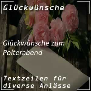 Glückwunsch Polterabend